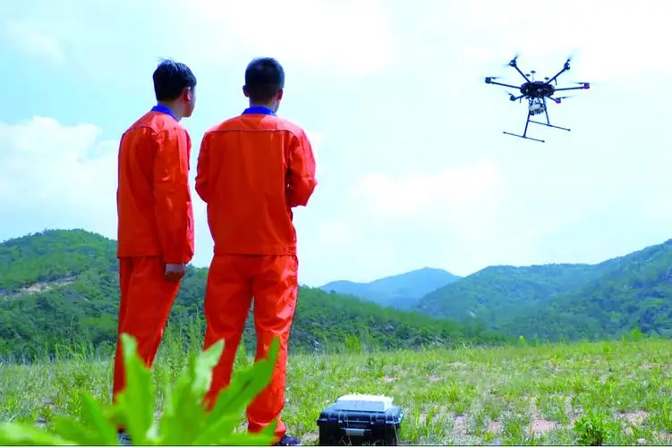 双清无人机倾斜摄影巡检拍摄